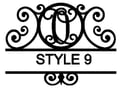  Letter O Monogram 