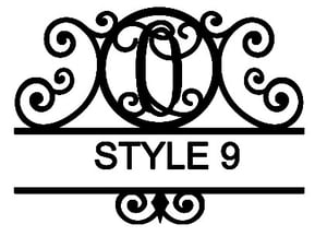 Image of  Letter O Monogram 