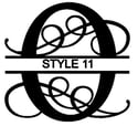  Letter O Monogram 