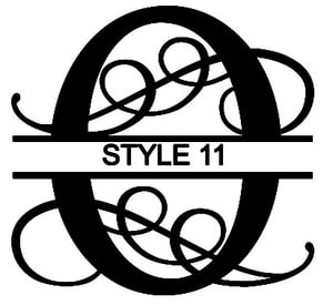 Image of  Letter O Monogram 