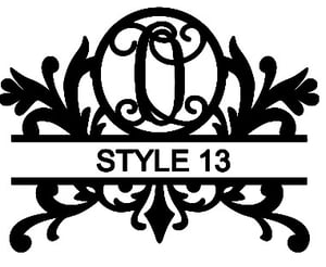 Image of  Letter O Monogram 