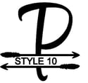 Letter P Monogram 