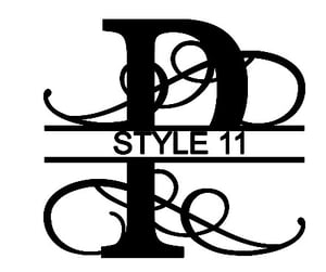 Image of Letter P Monogram