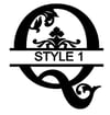 Letter Q Monogram 