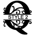 Letter Q Monogram 