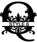 Letter Q Monogram 