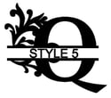 Letter Q Monogram 