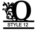 Letter Q Monogram 