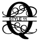 Letter Q Monogram 