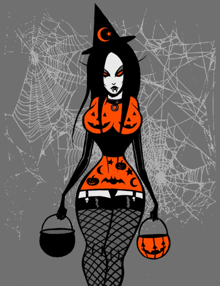 Image of NEW! TRIXY TREAT ! - signed print 