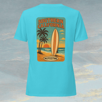 Image 1 of "SoCal Breeze" relaxed v-neck t-shirt