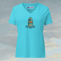Image 2 of "SoCal Breeze" relaxed v-neck t-shirt