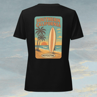 Image 10 of "SoCal Breeze" relaxed v-neck t-shirt