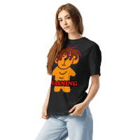 Image 2 of Warning Tee - (Black)