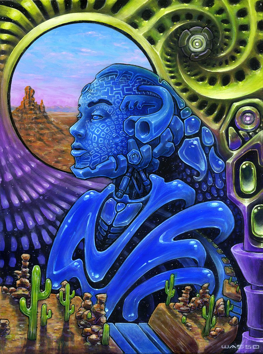 Image of "Flux Organica" Original Painting