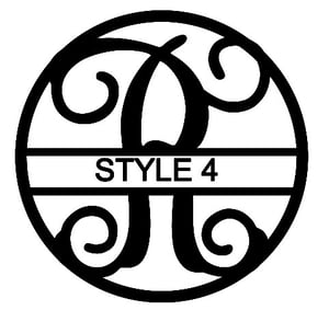 Image of Letter R Monogram 