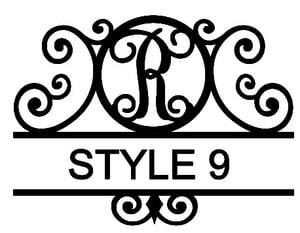 Image of Letter R Monogram 
