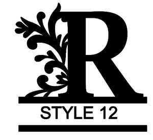 Image of Letter R Monogram