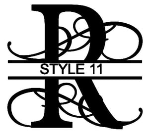 Image of Letter R Monogram