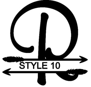 Image of Letter R Monogram 