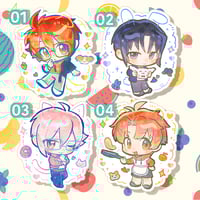 Image 2 of [IDOLiSH7] brothers stickers & keychains