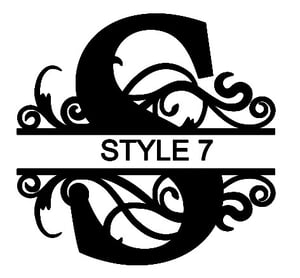 Image of Letter S Monogram