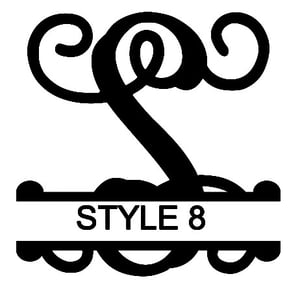 Image of Letter S Monogram