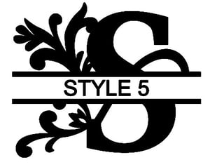 Image of Letter S Monogram