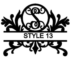Image of Letter S Monogram