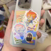 Image 4 of [IDOLiSH7] brothers stickers & keychains