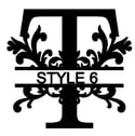 Letter T Monogram 