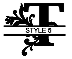 Image of Letter T Monogram 