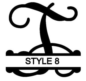 Image of Letter T Monogram 
