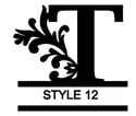 Letter T Monogram 