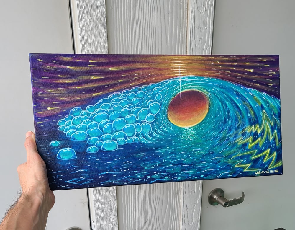Image of "The Big O" Original Painting