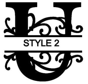 Image of Letter U Monogram 