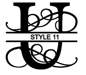 Image of Letter U Monogram 