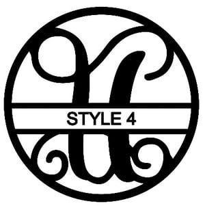 Image of Letter U Monogram