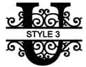 Letter U Monogram 