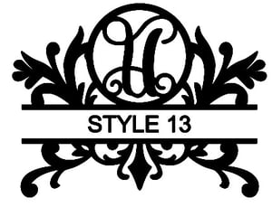 Image of Letter U Monogram 