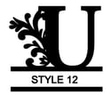 Letter U Monogram 