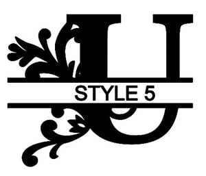 Image of Letter U Monogram