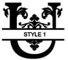 Letter U Monogram 