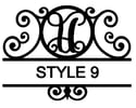 Letter U Monogram 