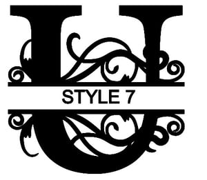 Image of Letter U Monogram