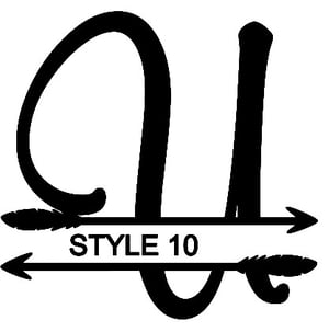 Image of Letter U Monogram 