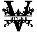 Letter V Monogram 