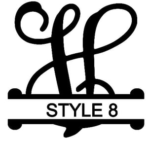 Image of Letter V Monogram 