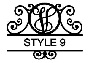 Image of Letter V Monogram