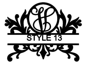 Image of Letter V Monogram 